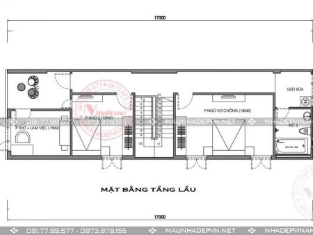 mặt bằng tầng lầu