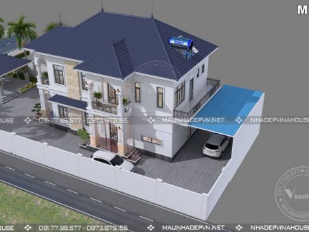 Mẫu nhà này có thể phối hợp đa dạng nhiều phong cách thiết kế