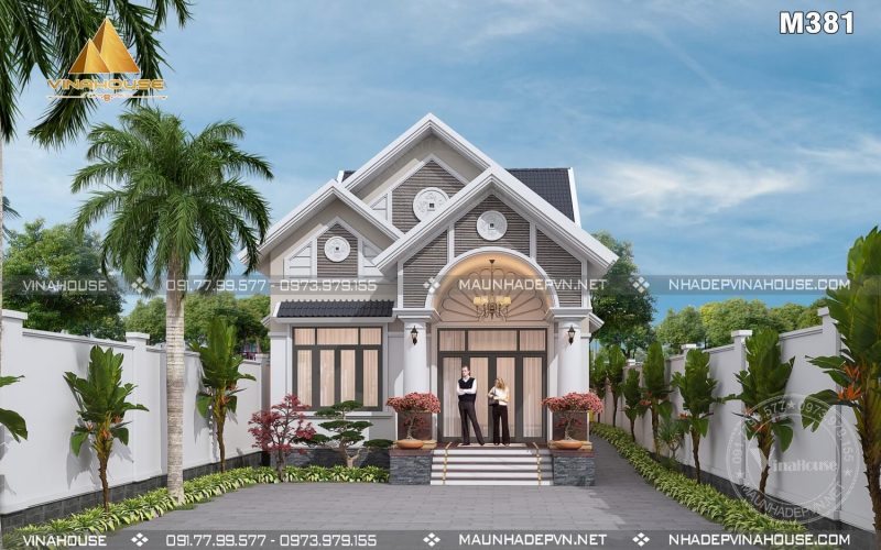 Mặt tiền đẹp sang trọng cuốn hút