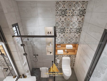 Phòng tắm kết hợp WC