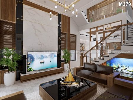 Nội thất phòng khách sang trọng hiện đại