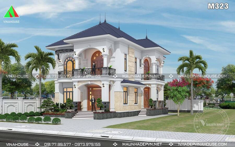 Ngôi nhà có diện tích càng lớn thì giá càng cao