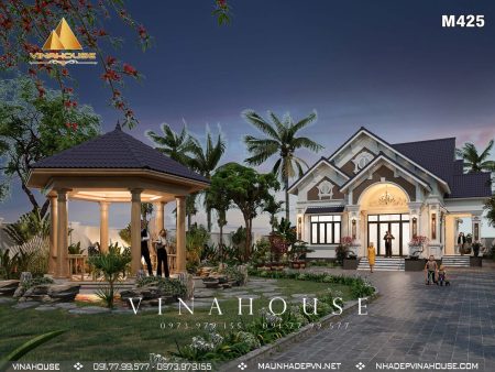 Thiết kế nhà có sân vườn đẹp