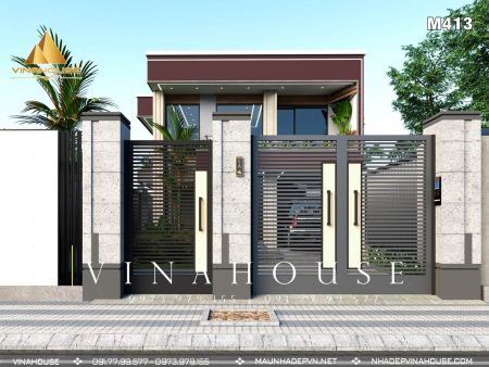 Nhà 2 tầng mái bằng ở Tây Ninh