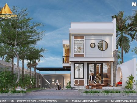 Nhà gác lửng hiện đại 5×15 siêu đẹp ở Đồng Nai M410