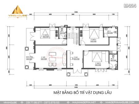 Mặt bằng công năng mẫu thiết kế