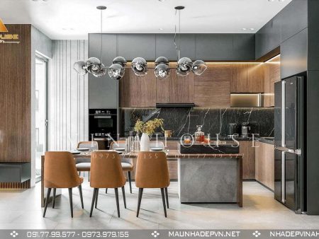 Nội thất phòng bếp ăn hiện đại