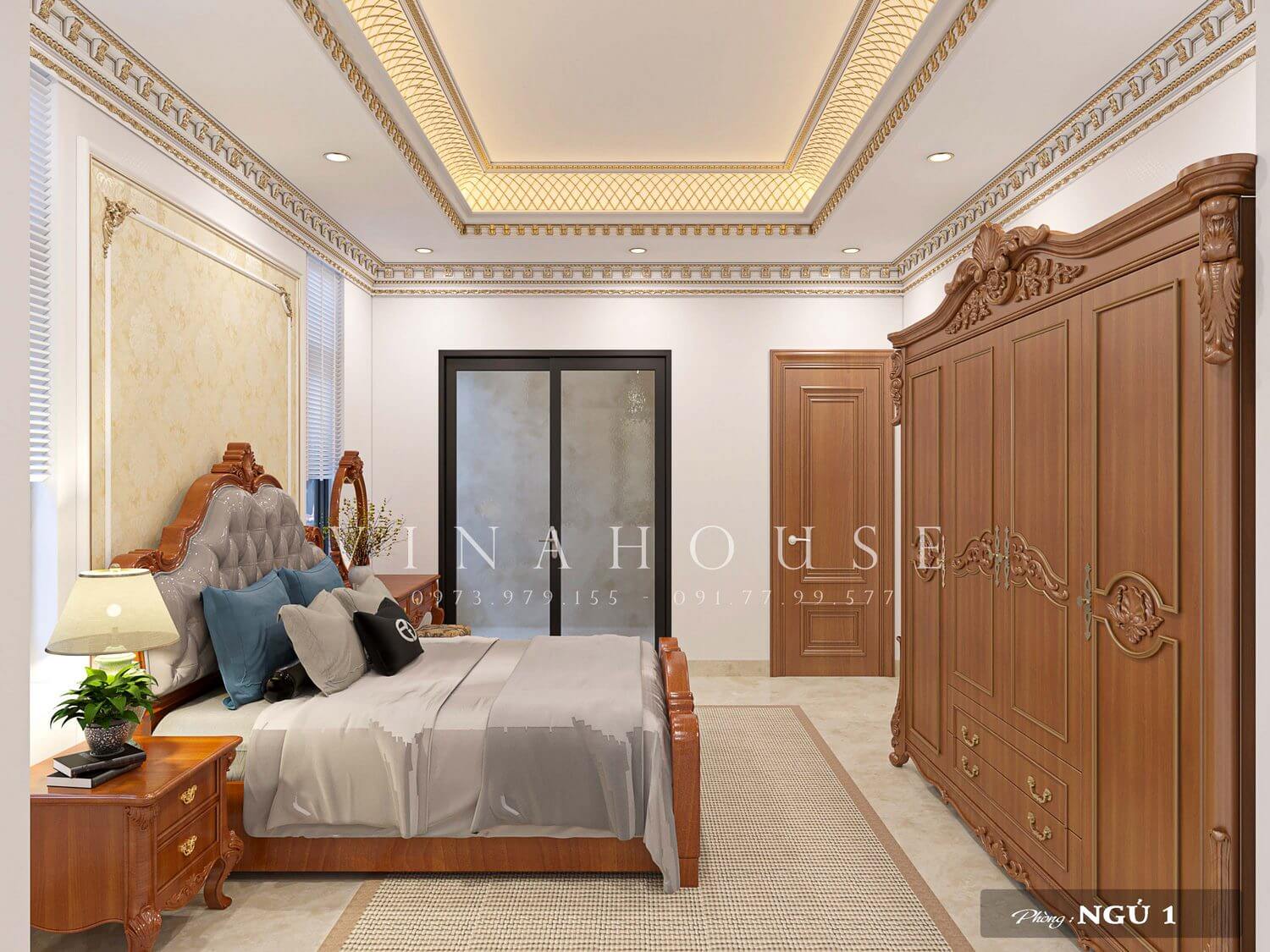 Nội thất phòng ngủ 1 Nội thất phòng ngủ 1