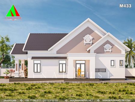 Nhà cấp 4 mái thái đẹp ở Đắk Lắk