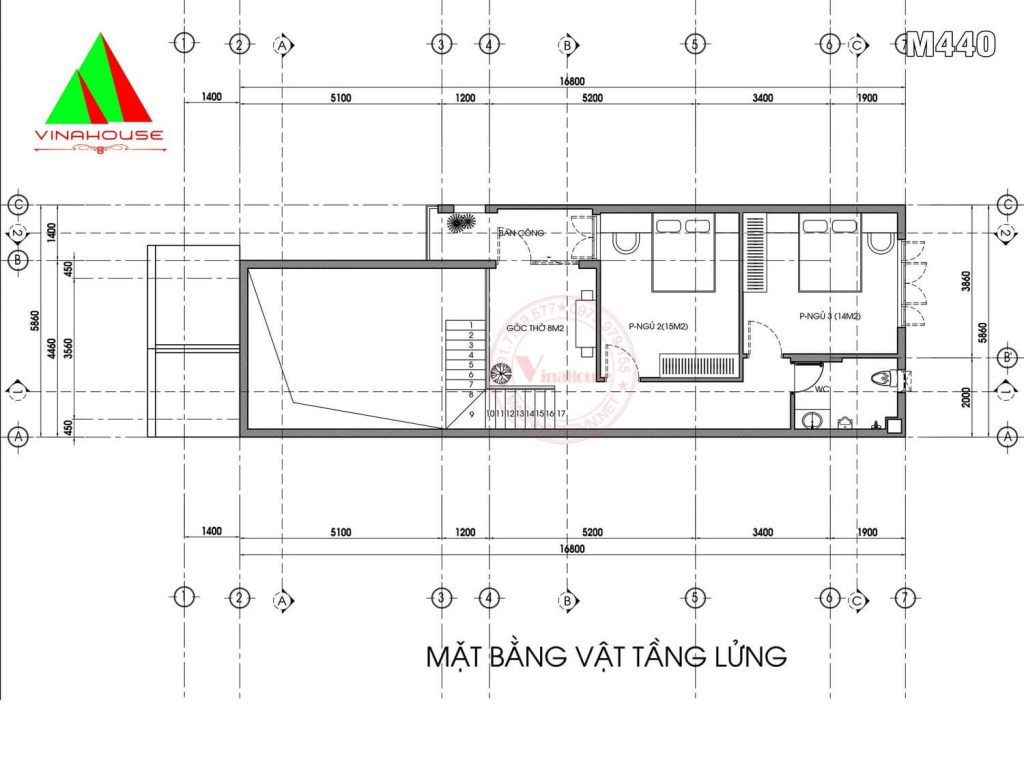 Mặt bằng tầng lửng