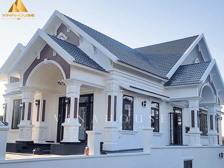Hình thực tế thi công Nhà cấp 4 mái thái