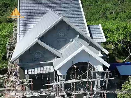 Phần mái thái nhà cấp 4