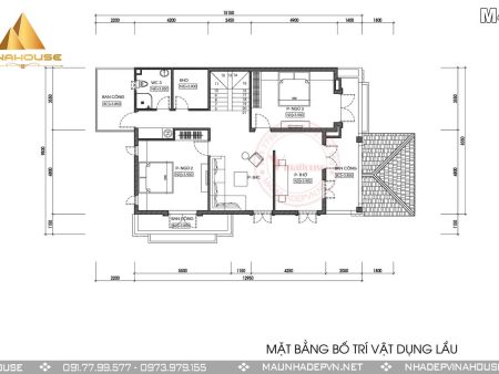 Mặt bằng tầng lầu