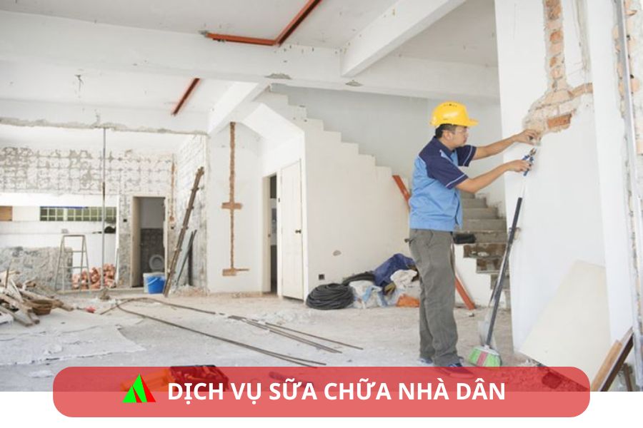 Dịch vụ sửa chữa nhà dân tại Nghệ An