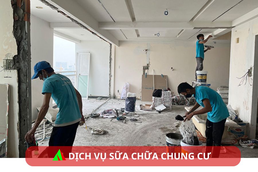 Dịch vụ sửa chữa chung cư tại Nghệ An