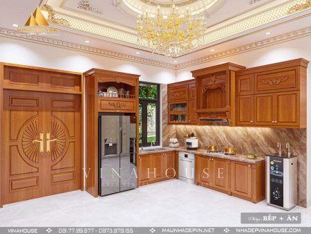 Khu vực bếp ăn của ngôi nhà