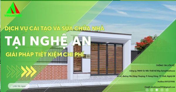dịch vụ cải tạo và sửa chữa nhà Nghệ An