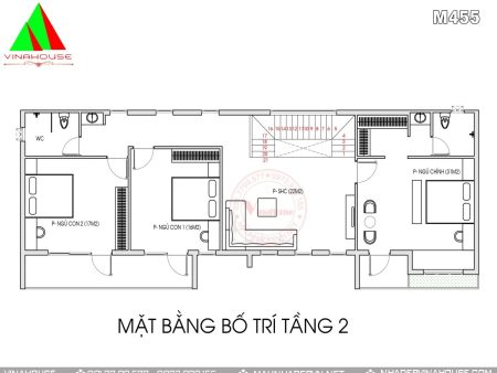 Mặt bằng tầng hai