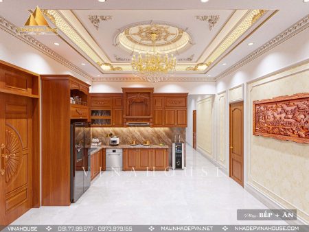 Khu vực bếp ăn của ngôi nhà