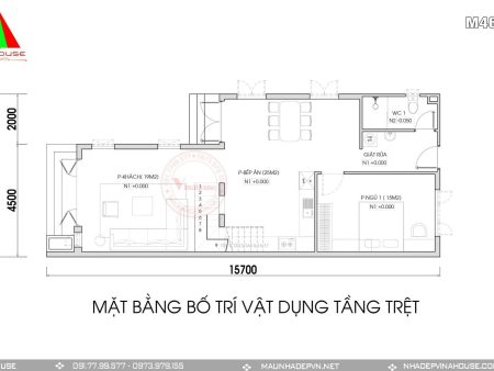Mặt bằng tầng 1