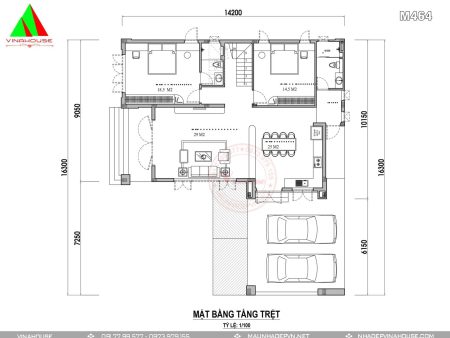 Mặt bằng tầng 1