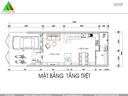 Mặt bằng tầng 1