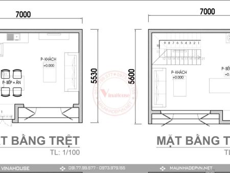 Mặt bằng tầng 1