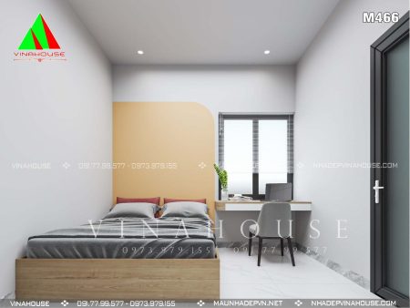 Phòng ngủ phía sau của nhà M466