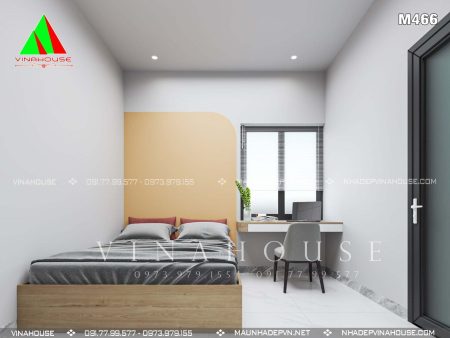Phòng ngủ phía sau của nhà M466