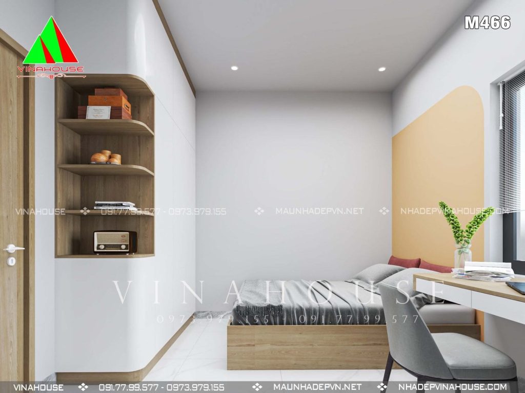 Phòng ngủ phía sau của nhà M466