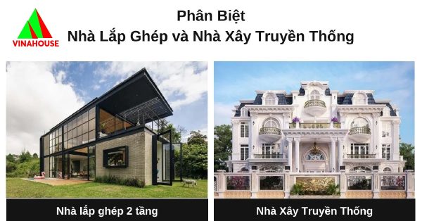 So sánh nhà lắp ghép và nhà xây truyền thống: Phương án nào tối ưu