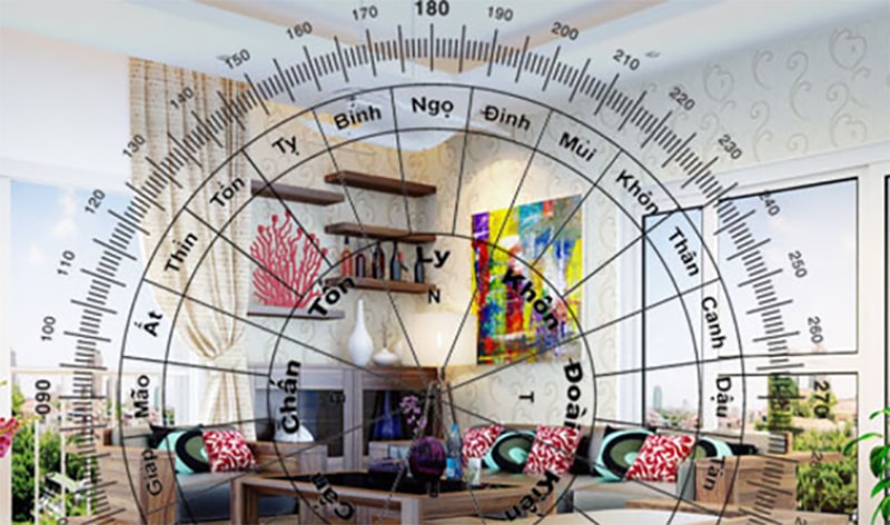 Các yếu tố phong thủy đặc trưng ảnh hưởng đến kiến trúc