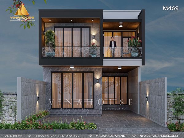 Biệt thự 2 tầng hiện đại siêu đẹp, siêu sang tại Ninh Thuận M469