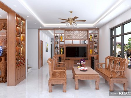 Nội thất phòng khách biệt thự