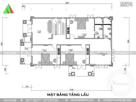 Mặt bằng tầng lầu M274