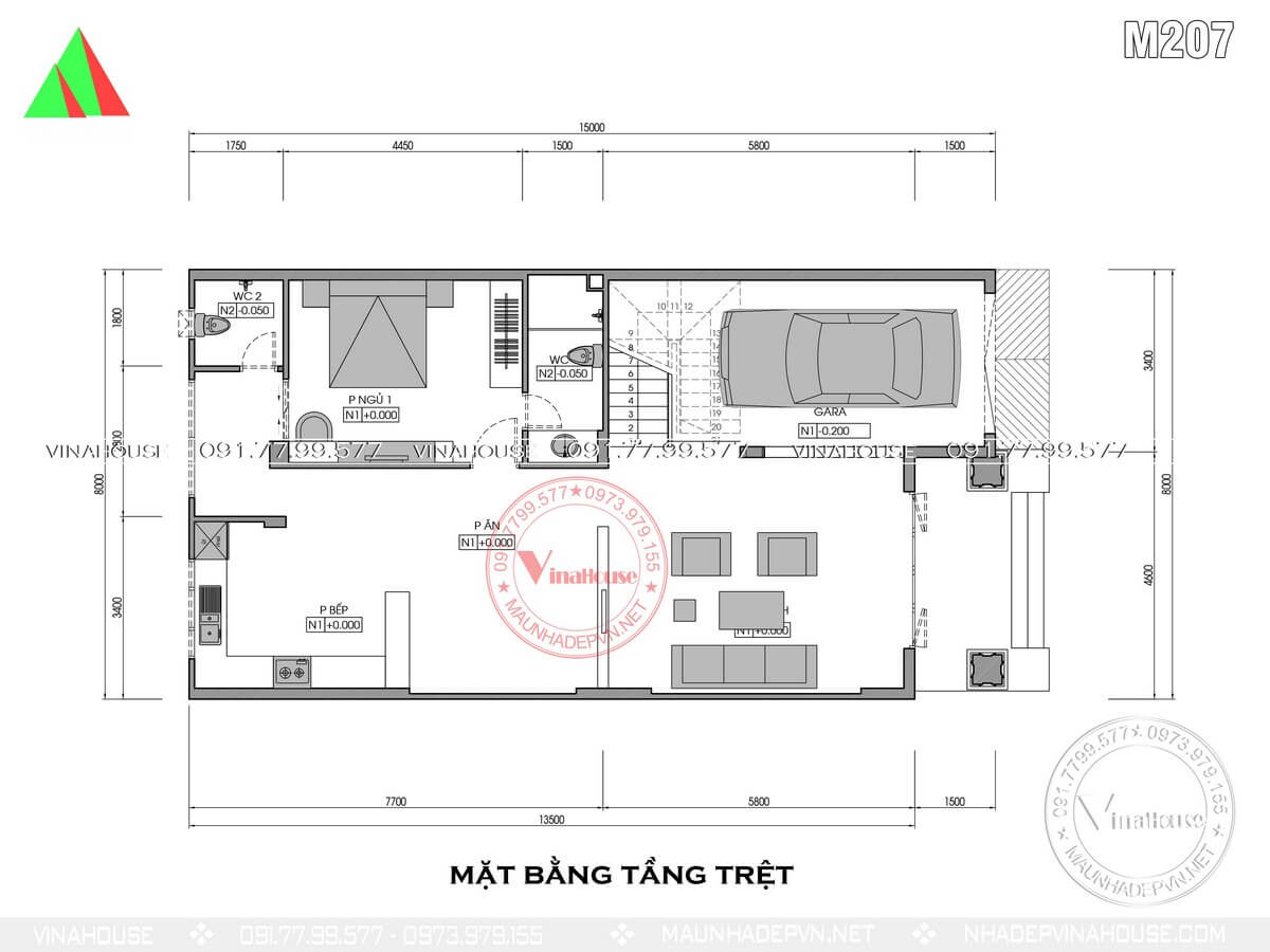Bản vẽ mặt bằng tầng trệt Bản vẽ mặt bằng tầng trệt