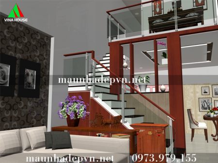 nha cap 4 co gac lung mai thai 5x15 dong nai