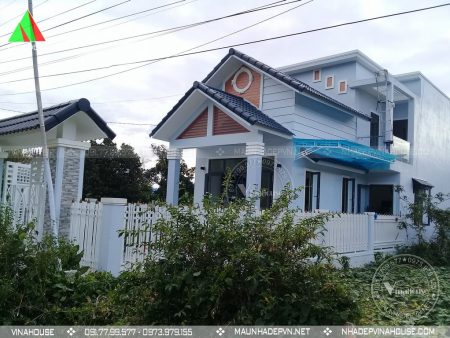 nhà cấp 4 gác lửng