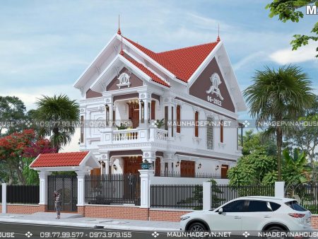 Thiết kế biệt thự đẹp ở Hà Nội