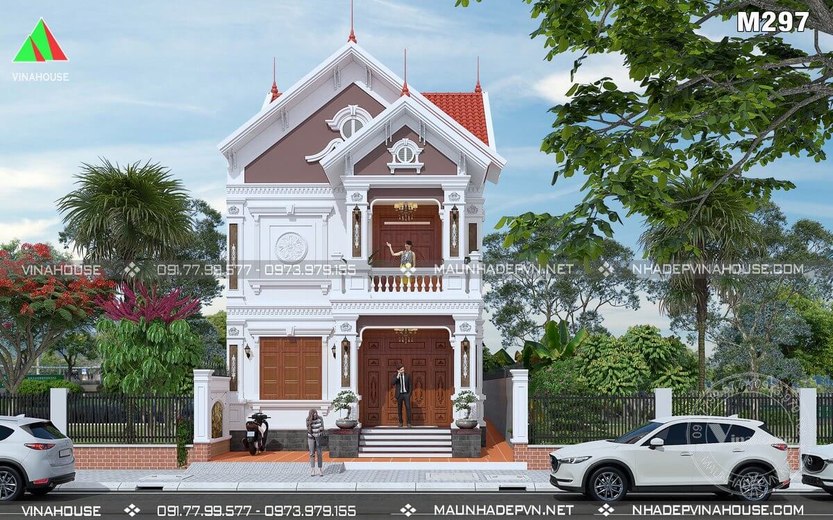 Thiết kế biệt thự đẹp ở Hà Nội
