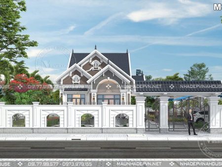 Thiết nhế nhà tân cổ điển đẹp