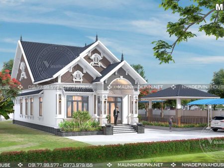 Thiết nhế nhà tân cổ điển đẹp