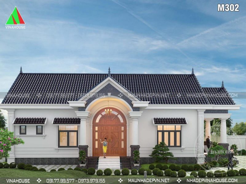 Thiết kế nhà cấp 4 3 phòng ngủ tiện nghi