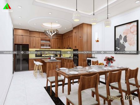 Thiết kế nhà mái nhật 2 tầng ở Nghệ An đẹp M326