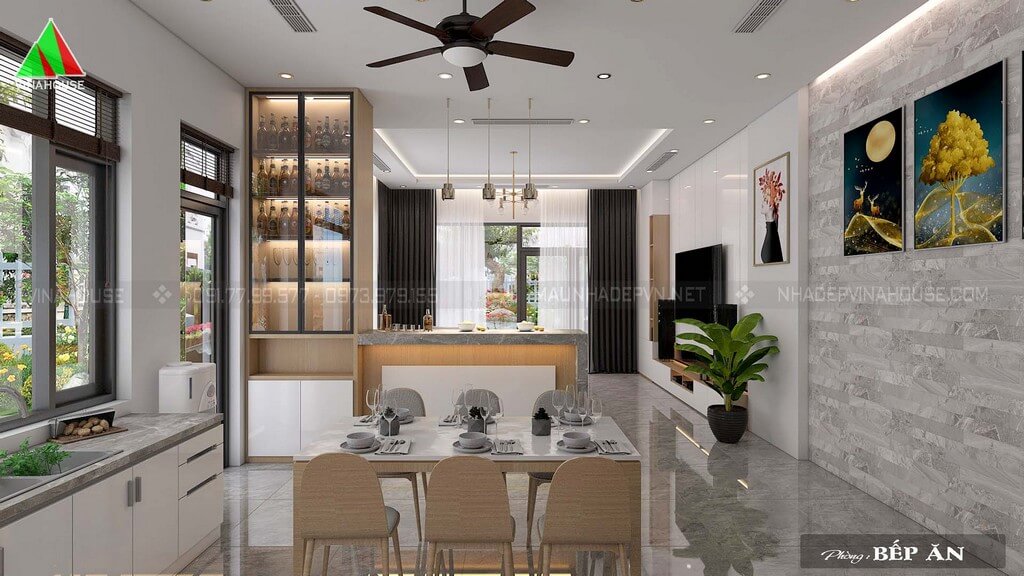 Nội thất phòng bếp ăn M283